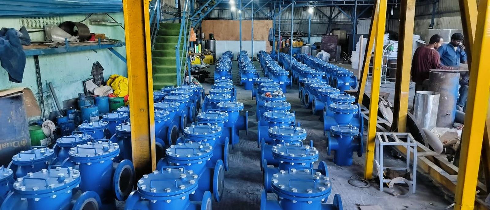 The LKS Industries shop floor in Ayanambakkam, Chennai