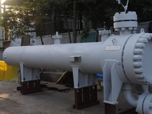 Shell and tube heat exchanger with bolted channel head, fabricated by LKS Industries