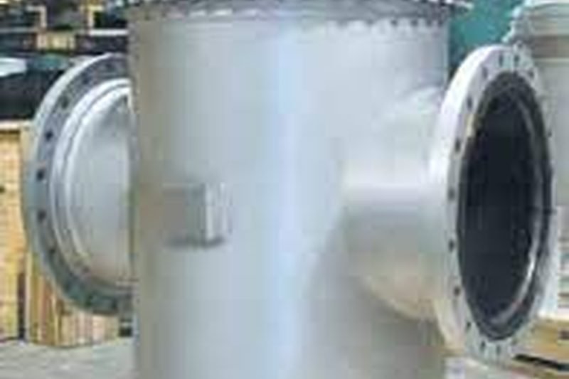150NB basket strainer manufactured for process duty