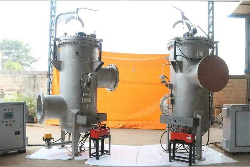 Stainless steel strainers finished for pharmaceutical process duty